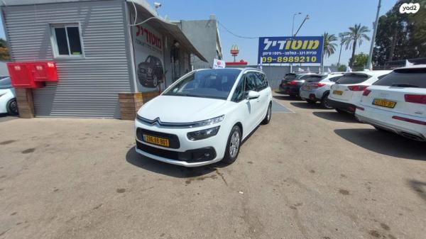 סיטרואן C4 פיקאסו Comfort PK אוט' 7 מק' 1.6 (165 כ''ס) בנזין 2018 למכירה בכפר יונה