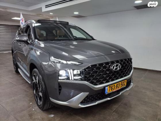 יונדאי סנטה פה 4X4 Elite אוט' דיזל 7 מק' 2.2 (201 כ''ס) דיזל 2022 למכירה ברמלה