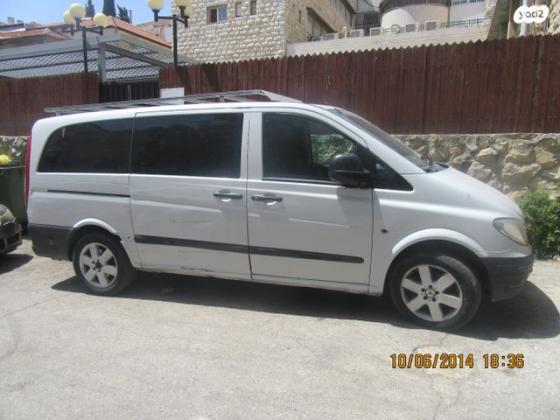 מרצדס ויטו CDI 111 אוט' דיזל 6 מק' 3 דל' 2.1 (109 כ''ס) דיזל 2006 למכירה בירושלים