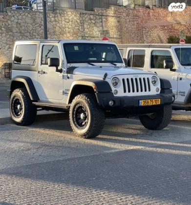 ג'יפ / Jeep רנגלר קצר 4X4 Sport אוט' 3.6 (280 כ''ס) בנזין 2018 למכירה ברומת היב