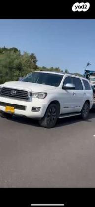 טויוטה סקויה 4X4 Limited אוט' 8 מק' 5.8 (381 כ''ס) בנזין 2019 למכירה בירושלים