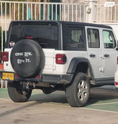 ג'יפ / Jeep רנגלר ארוך 4X4 Sport S אוט' 2.0 (272 כ''ס) ק'-2 בנזין 2021 למכירה ברמת גן