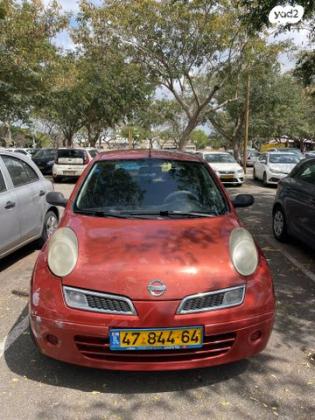 ניסאן מיקרה Visia אוט' 1.4 (88 כ''ס) בנזין 2008 למכירה בתל אביב יפו