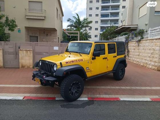 ג'יפ / Jeep רנגלר ארוך 4X4 Unlimited Sport אוט' 3.6 (280 כ''ס) ק'-2 בנזין 2015 למכירה בעפולה