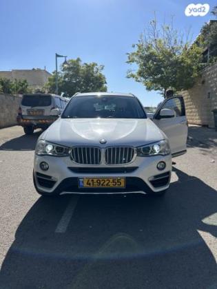 ב.מ.וו X4 4X4 XDRIVE28I Sport אוט' 2.0 (245 כ''ס) בנזין 2017 למכירה בירושלים