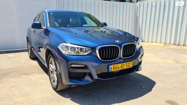 ב.מ.וו X4 4X4 XDRIVE 30I M-Sport In L אוט' 2.0 (252 כ''ס) בנזין 2021 למכירה ברמת גן