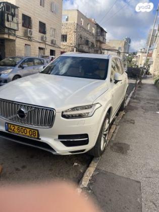 וולוו XC90 4X4 T8 Inscription היבריד אוט' 7 מק' 2.0 (407 כ"ס) היברידי חשמל / בנזין 2016 למכירה בירושלים