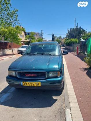 ג'י.אם.סי / GMC סונומה 4X4 דאבל קבינה אוט' מפואר 4.3 בנזין 1996 למכירה ברחובות