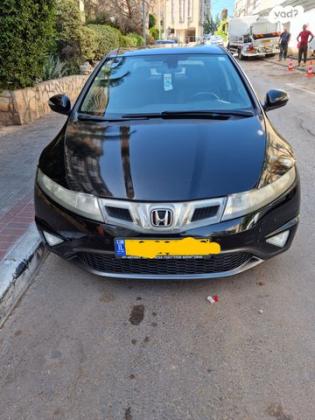 הונדה סיוויק האצ'בק החדשה Sport אוט' 1.8 (140 כ''ס) בנזין 2010 למכירה בראשון לציון