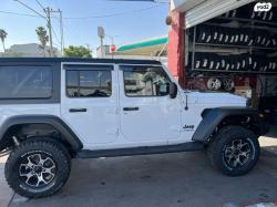 ג'יפ / Jeep רנגלר ארוך 4X4 Sport S אוט' 2.0 (272 כ''ס) ק'-2 בנזין 2022 למכ