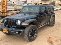 ג'יפ / Jeep רנגלר ארוך 4X4 Unlim Rubicon 4XE אוט' הייב' 2.0 (375 כ''ס) היבר