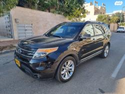 פורד אקספלורר 4X4 Limited אוט' 7 מק' 3.5 (290 כ''ס) בנזין 2013 למכירה 