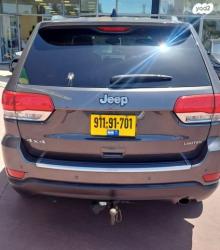 ג'יפ / Jeep גרנד צ'ירוקי 4X4 Limited אוט' 3.6 (282 כ"ס) בנזין 2018 למכיר