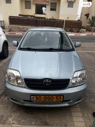 טויוטה קורולה GLI אוט' 1.6 (110 כ''ס) בנזין 2004 למכירה באילת