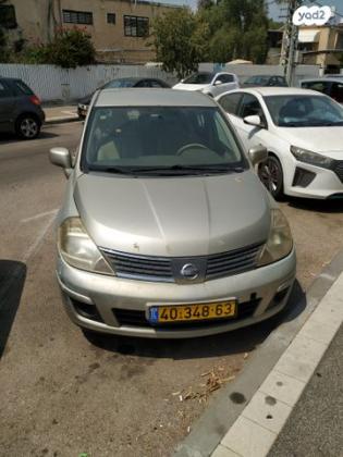 ניסאן טידה Visia אוט' סדאן 1.6 (110 כ''ס) בנזין 2008 למכירה בחיפה