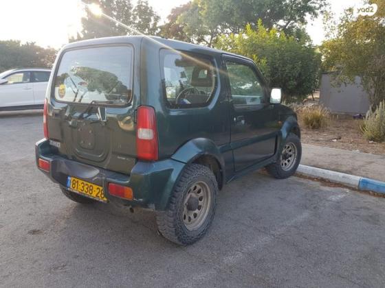 סוזוקי ג'ימני 4X4 JLX אוט' 1.3 (82 כ''ס) בנזין 2002 למכירה בקרית אתא