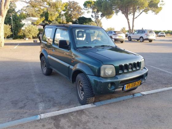 סוזוקי ג'ימני 4X4 JLX אוט' 1.3 (82 כ''ס) בנזין 2002 למכירה בקרית אתא