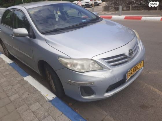 טויוטה קורולה GLI אוט' 1.6 (124 כ''ס) בנזין 2010 למכירה בתל אביב יפו