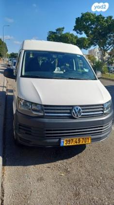 פולקסווגן טרנספורטר מסחרי/נוסעים Kombi קצר אוט' דיזל 2-3 מק' 3 דל' 2.0 (150 כ"ס) דיזל 2018 למכירה בנתניה