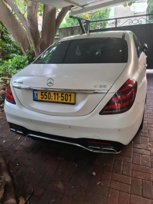 מרצדס S-Class 4X4 S63 AMG Ultimate Essence אוט' 4.0 (612 כ''ס) בנזין 2019 למכירה בחיפה