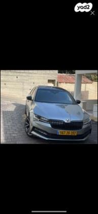 סקודה סופרב (2019 ואילך) 4X4 Sportline אוט' 2.0 (280 כ''ס) בנזין 2021 למכירה בטירה