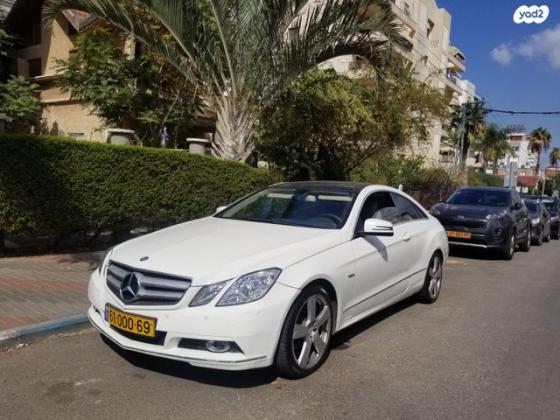 מרצדס E-Class קופה / קבריולט E250 Elegance קבריולט אוט' 1.8 (204 כ"ס) בנזין 2010 למכירה בחדרה