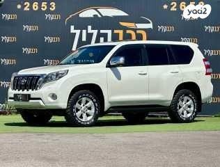 טויוטה לנד קרוזר ארוך 4X4 Luxury אוט' דיזל 7 מק' 2.8 (177 כ"ס) דיזל 2016 למכירה בחיפה