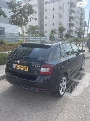 סקודה ראפיד ספייסבק Sport אוט' 1.4 (125 כ''ס) בנזין 2018 למכירה בחיפה