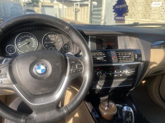 ב.מ.וו X4 4X4 XDRIVE20I Sport אוט' 2.0 (184 כ''ס) בנזין 2015 למכירה באשקלון