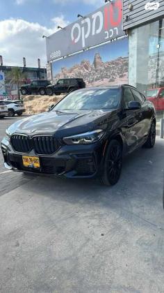 ב.מ.וו X6 4X4 XDRIVE 40I M Sport אוט' 3.0 (340 כ''ס) בנזין 2022 למכירה באשדוד