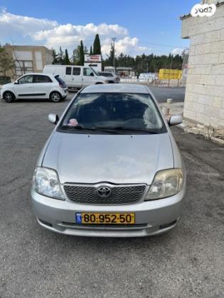 טויוטה קורולה GLI אוט' 1.6 (110 כ''ס) בנזין 2003 למכירה בביתר עילית