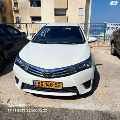 טויוטה קורולה Sun אוט' 1.6 (132 כ"ס) בנזין 2014 למכירה בחיפה