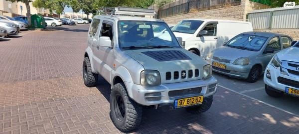 סוזוקי ג'ימני 4X4 JLX-L אוט' 1.3 (85 כ''ס) בנזין 2007 למכירה במעלה אדומים