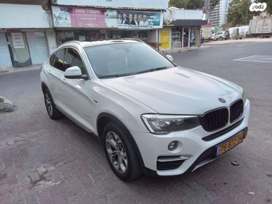 ב.מ.וו X4 4X4 XDRIVE20I Sport אוט' 2.0 (184 כ''ס) בנזין 2015 למכירה בפתח תקווה