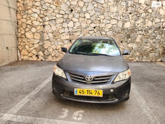 טויוטה קורולה Sun אוט' 1.6 (124 כ"ס) בנזין 2011 למכירה ביקנעם עילית