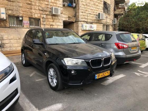 ב.מ.וו X3 4X4 XDRIVE20I Business אוט' 2.0 (184 כ''ס) בנזין 2012 למכירה בירושלים