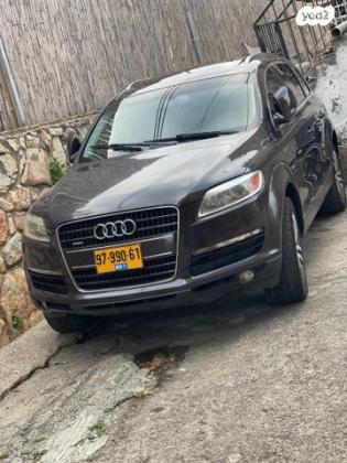 אאודי Q7 4X4 אוט' 7 מק' 3.6 (280 כ''ס) בנזין 2007 למכירה בסח'נין