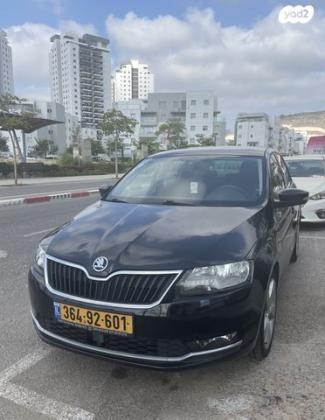 סקודה ראפיד ספייסבק Sport אוט' 1.4 (125 כ''ס) בנזין 2018 למכירה בחיפה