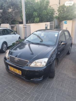 טויוטה קורולה RUN-X Luxury אוט' 1.6 (110 כ"ס) בנזין 2004 למכירה בתל אביב יפו