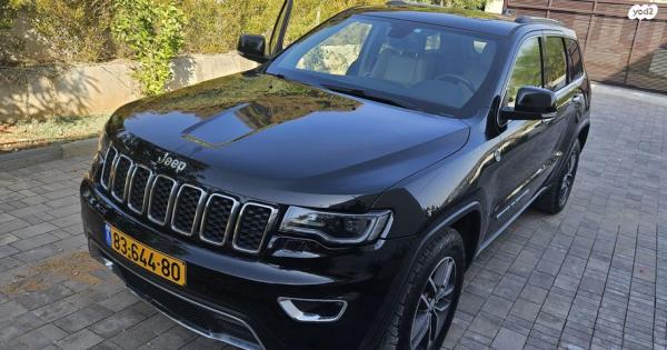 ג'יפ / Jeep גרנד צ'ירוקי 4X4 Limited אוט' 3.6 (282 כ"ס) בנזין 2017 למכירה בערערה