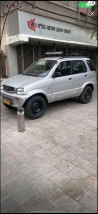 דייהטסו טריוס 4X4 SX ידני 1.3 (86 כ''ס) בנזין 1998 למכירה בתל אביב יפו