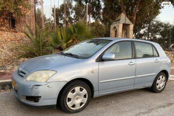 טויוטה קורולה RUN-X GLI אוט' 1.6 (110 כ"ס) בנזין 2005 למכירה באלישיב