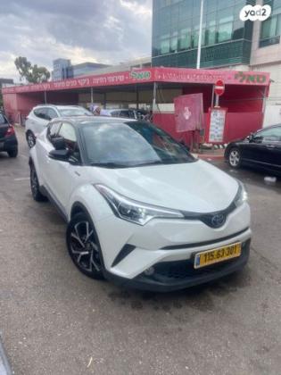 טויוטה C-HR Chic הייבריד אוט' 1.8 (98 כ"ס) בנזין 2017 למכירה בנתניה