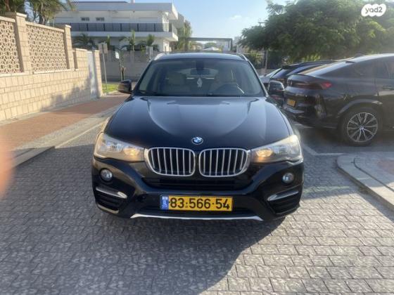 ב.מ.וו X4 4X4 XDRIVE20I Sport אוט' 2.0 (184 כ''ס) בנזין 2015 למכירה באשקלון