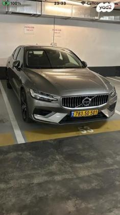 וולוו S60 T8 Inscription אוט' 2.0 (390 כ''ס) היברידי חשמל / בנזין 2019 למכירה בתל אביב יפו