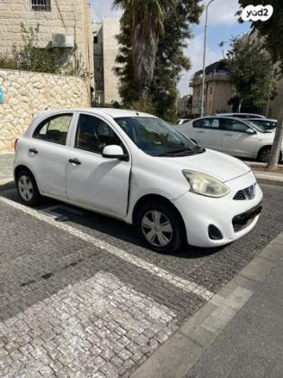 ניסאן מיקרה Visia אוט' 1.2 (80 כ''ס) בנזין 2013 למכירה בירושלים