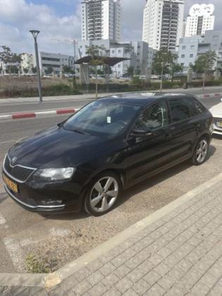 סקודה ראפיד ספייסבק Sport אוט' 1.4 (125 כ''ס) בנזין 2018 למכירה בחיפה