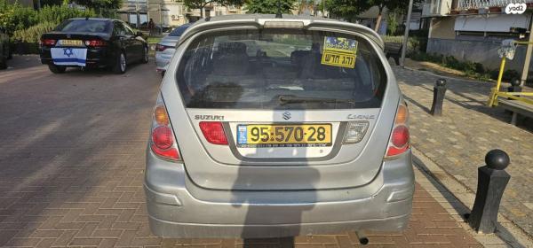 סוזוקי ליאנה GLS הצ'בק אוט' 1.6 (107 כ''ס) בנזין 2006 למכירה בבאר שבע