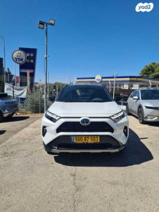 טויוטה RAV4 הייבריד E-motion Sky הייבריד אוט' 2.5 (178 כ''ס) בנזין 2023 למכירה בירושלים