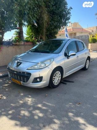 פיג'ו 207 Active אוט' 1.6 (120 כ"ס) בנזין 2012 למכירה באשקלון